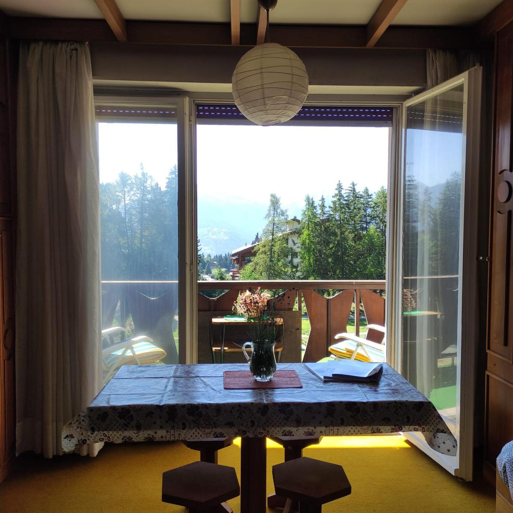 Apartamento Bellevue Crans-Montana Exterior foto